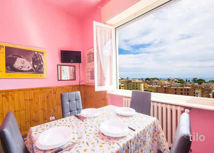 Sea View| 1br| Nervi| By Tilo Apartmán *