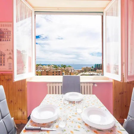 Lejlighed Sea View| 1br| Nervi| By Tilo Genova